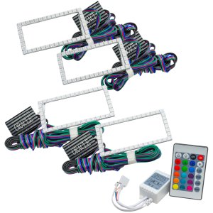 Ford F-150 Headlight Halo Kit - ORACLE Lighting - ColorSHIFT w/ Simple Controller - `15-`17